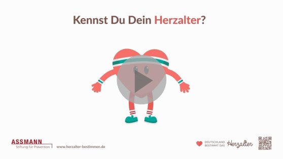 Kampagnenvideo "Deutschland bestimmt das Herzalter"