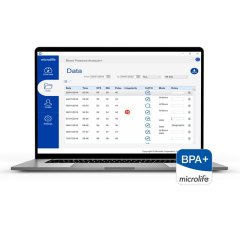 microlife BPA+ Software Screenshot
