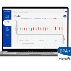 microlife BPA+ Software Screenshot